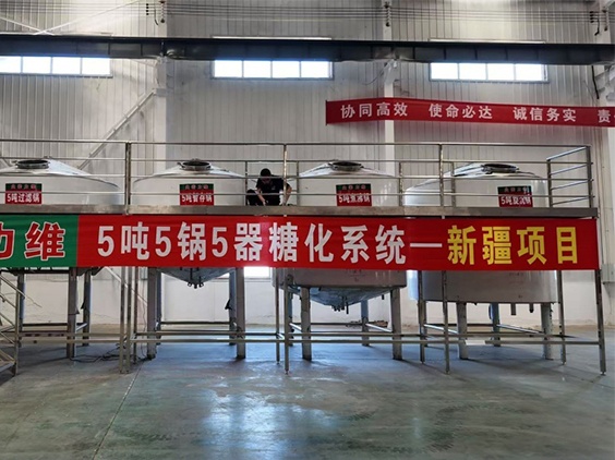 扶绥精酿啤酒设备厂—5吨精酿啤酒设备—新疆项目